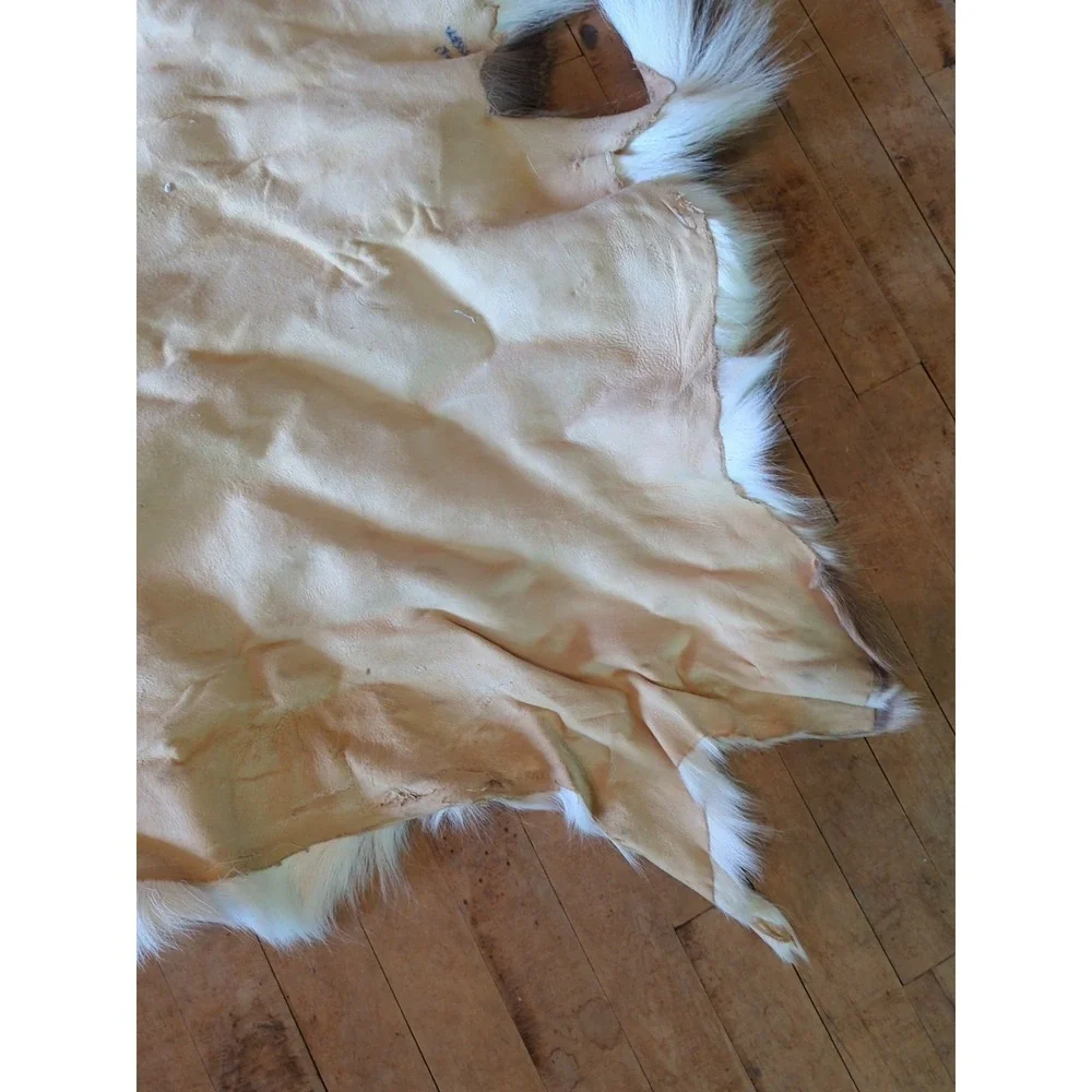 Deerskin Hair On Hide‎ Full Deer Hide Soft Rug Pelt Fur Large Cabin Decor Craft